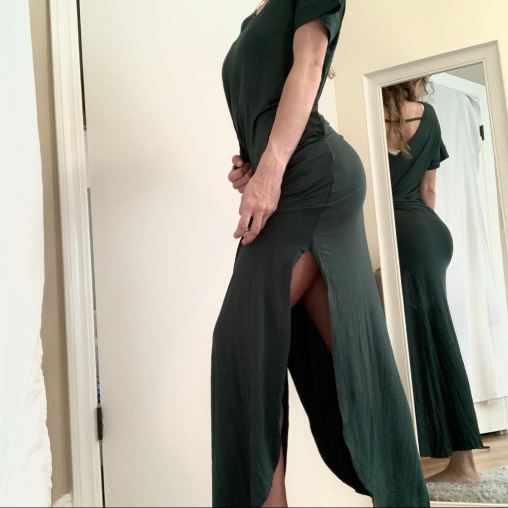 Dark Green Maxi Dress
